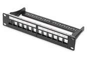 Nätverks tillbehör - DIGITUS 12-Port Modular Patch Panel - DN-91420