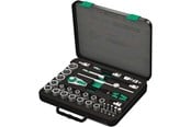 Verktyg - Wera 8100 SC 2 Zyklop Speed Ratchet Set 1/2" drive metric 37 pieces - 5003645001