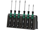 Verktyg - Wera 2052/6 Elektroniker-Schraubendrehersatz + Rack - 5118156001