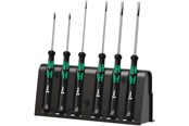 Handverktyg  - Wera 2050/6 Elektroniker-Schraubendrehersatz + Rack - 5030181001