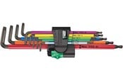 Handverktyg  - Wera 967/9 TX XL Multicolour 1 L-key set for TORX® screws long 9 pieces - 5024480001