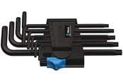 Handverktyg - Wera 967/9 TX HF 1 L-key set with holding function BlackLaser 9 pieces - 5024244001