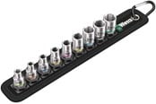 Verktyg - Wera Belt A 4 Zyklop Steckschlüsseleinsatz-Satz 1/4"" - 5003883001