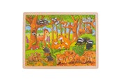 Pusselspel - Goki Wooden Jigsaw Puzzle - Forest Animals 48st. Trä - 57734