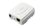 Nätverkskort (adaptrar osv.) - DIGITUS 1-Port USB Print Server - DN-13003-2