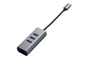 USB Hub - Satechi Type-C 2-in-1 USB Hub (with Ethernet) USB Hub - USB 3.0 - 3 porte - Grey - ST-TC2N1USB31AM