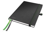 Block och Anteckningsböcker - Leitz Anteckningsbok Complete A5 Rutat 96 g 80 blad Svart - 44770095