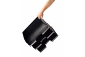 Skrivbordstillbehör - Leitz Brevkorg  Plus liggande Jumbo Svart - 52190095