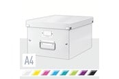 Arkivering & Förvaring - Leitz Förvaringslåda Click & Store WOW Medium Vit - 60440001