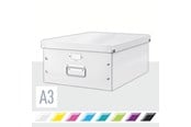 Arkivering & Förvaring - Leitz Förvaringslåda Click & Store  WOW Large Vit - 60450001