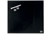 Konferens & Presentation - Nobo Glastavla Diamond  45x45 cm kv.svart - 1903951