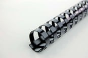 Skrivartillbehör-bläck-toner - GBC Plastspiral CombBind 19mm A4 21R Svart Svart - 4028601