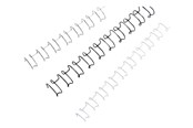 Skrivartillbehör-bläck-toner - GBC Metallspiraler MultiBind Silver 10mm Vit - IB165283