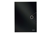 Mappar och Skrivplattor - Leitz 3-klaffmapp  Solid PP A4 svart - 45631095