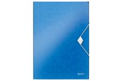 Mappar och Skrivplattor - Leitz 3-klaffmapp WOW PP A4 Blå - 45990036