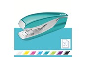 Hålslag- & Häftmaskiner - Leitz Häftapparat  WOW 5502 Metall 30 ark Isblå - 55021051