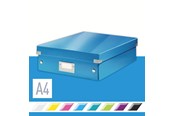 Arkivering & Förvaring - Leitz Sorteringslåda Click & Store WOW Medium Blå - 60580036
