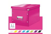 Arkivering & Förvaring - Leitz Förvaringslåda Click & Store  WOW Cube Large Rosa - 61080023