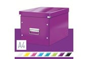 Arkivering & Förvaring - Leitz Förvaringslåda Click & Store WOW Cube Large Lila - 61080062