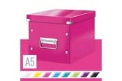 Arkivering & Förvaring - Leitz Förvaringslåda Click & Store  WOW Cube Medium Rosa - 61090023