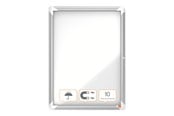 Konferens & Presentation - Nobo Premium Plus Utomhus Låsbar Magnetisk Anslagstavla 4xA4 - 1902577