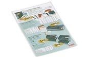 Fickor, Omslag & Register - Esselte Plastfodral PP A4 glasklar 100st - 47774
