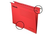 Arkivering & Förvaring - Esselte Hängmapp förstärkt Classic Foolscap Röd - 90336
