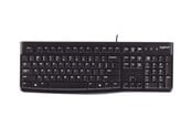 Tangentbord - Logitech K120 Corded Keyboard - BEL - Tangentbord - Belgisk - Svart - 920-002482