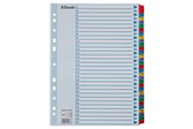 Fickor, Omslag & Register - Esselte Register Mylar A4/1-31 multifärgat - 100164