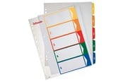 Fickor, Omslag & Register - Esselte Projektregister PP 1-5 A4+ Easyprint - 100211