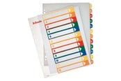 Fickor, Omslag & Register - Esselte Projektregister PP 1-12 A4+ Easyprint - 100214