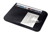 Skrivbordstillbehör - Leitz Skrivunderlägg  65x50 svart - 53120095