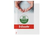 Fickor, Omslag & Register - Esselte Quality Plastfickor A4, Öppning upptill och vänster, 30% återvunnen pre-consumer plast, 100-pack - 55213