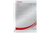 Fickor, Omslag & Register - Esselte Ficka PP A4 55my glasklar 100 st - 56066