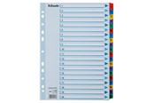 Fickor, Omslag & Register - Esselte Register Mylar A4/1-20 multifärgat - 100163