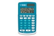 Miniräknare - Texas Instruments TI-106 II - Solar & Battery - 2-line LCD - 10 digits - TI-106 II