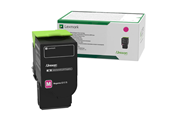 Skrivartillbehör-bläck-toner - Lexmark 78C2XM0 High Capacity Return Program Toner Magenta - 78C2XM0