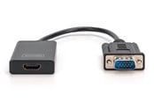 Displaykabel - DIGITUS VGA - HDMI Converter - DA-70473