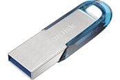 USB-minne - SANDISK Ultra Flair - Blå - 128GB - USB-minne - SDCZ73-128G-G46B