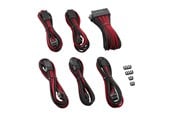 Strömkabel (extern) - CableMod PRO ModMesh Cable Extension Kit - Black/Red - CM-PCAB-BKIT-NKKR-3PK-R