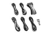 Strömkabel (extern) - CableMod PRO ModMesh Cable Extension Kit - Black/White - CM-PCAB-BKIT-NKKW-3PK-R