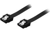 SATA kabel - Pro SATA Cable - Black - 0.3m - SATA6SSB-0.3