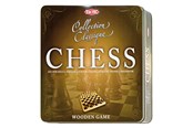 Brädspel - Tactic Wooden Chess in Tin box - 14001