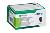 Skrivartillbehör-bläck-toner - Lexmark C2320C0 / Cyan Return Program Toner - C2320C0