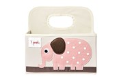 Barnrummet - 3 Sprouts Förvaringskorg med handtag för Blöjor, Elephant - IDOELE