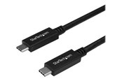 USB-kabel - StarTech.com 6ft USB C Cable with 5A PD - USB 3.0 5Gbps - USB-IF Certified - USB-C cable - 1.8 m - USB315C5C6