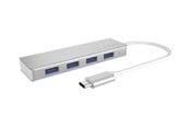 USB Hub - ICY BOX IB-HUB1425-C3 USB Hub - USB 3.2 - 4 porte - Silver - IB-HUB1425-C3