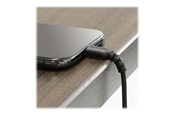 Displaykabel - StarTech.com 3.3 ft 1m USB to Lightning Cable - Apple MFi Certified - Black - Lightning cable - Lightning / USB - 1 m - RUSBLTMM1MB