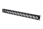 Nätverks tillbehör - DIGITUS 24-Port Modular Patch Panel - DN-91412