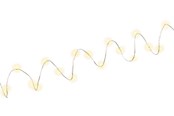 Smarta Hem - Pro Silver wire light chain with 20 LEDs incl. timer - 4040849667367